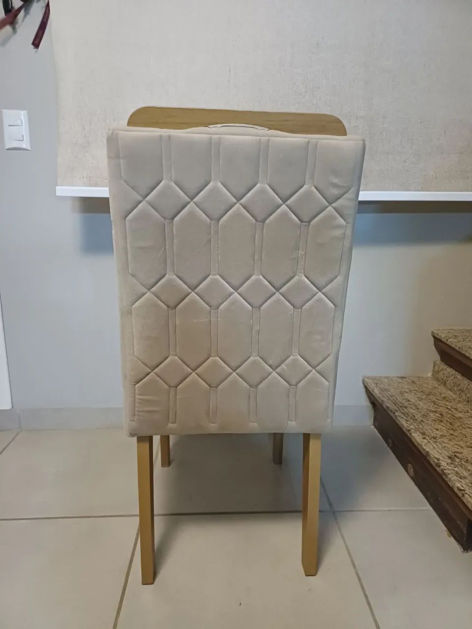 Cadeira estofada  - Foto 2