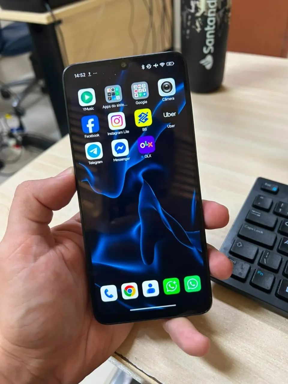 Celular Xaomi Redmi 13C Preto Black