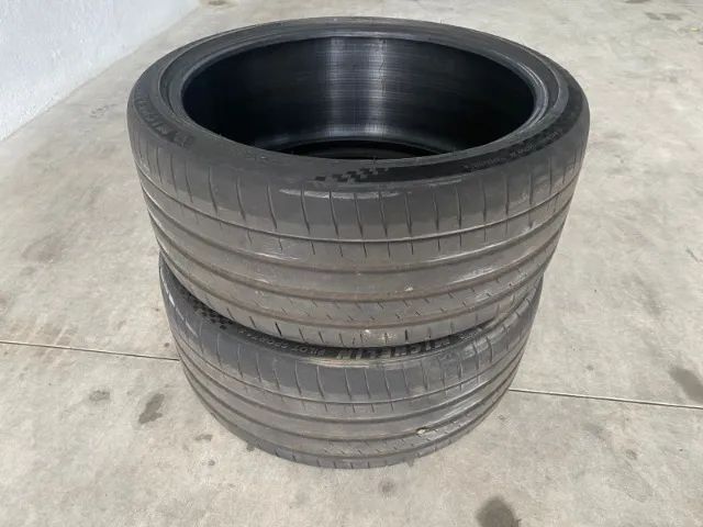 PNEUS 265/35 R21 ORIGINAL MICHELIN PILOT SEMI NOVO 02 UNIDADES - Foto 3
