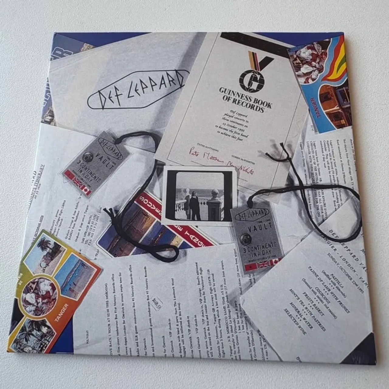Def Leppard Slang Cd Single Importado Com Cards Inglaterra - Foto 5