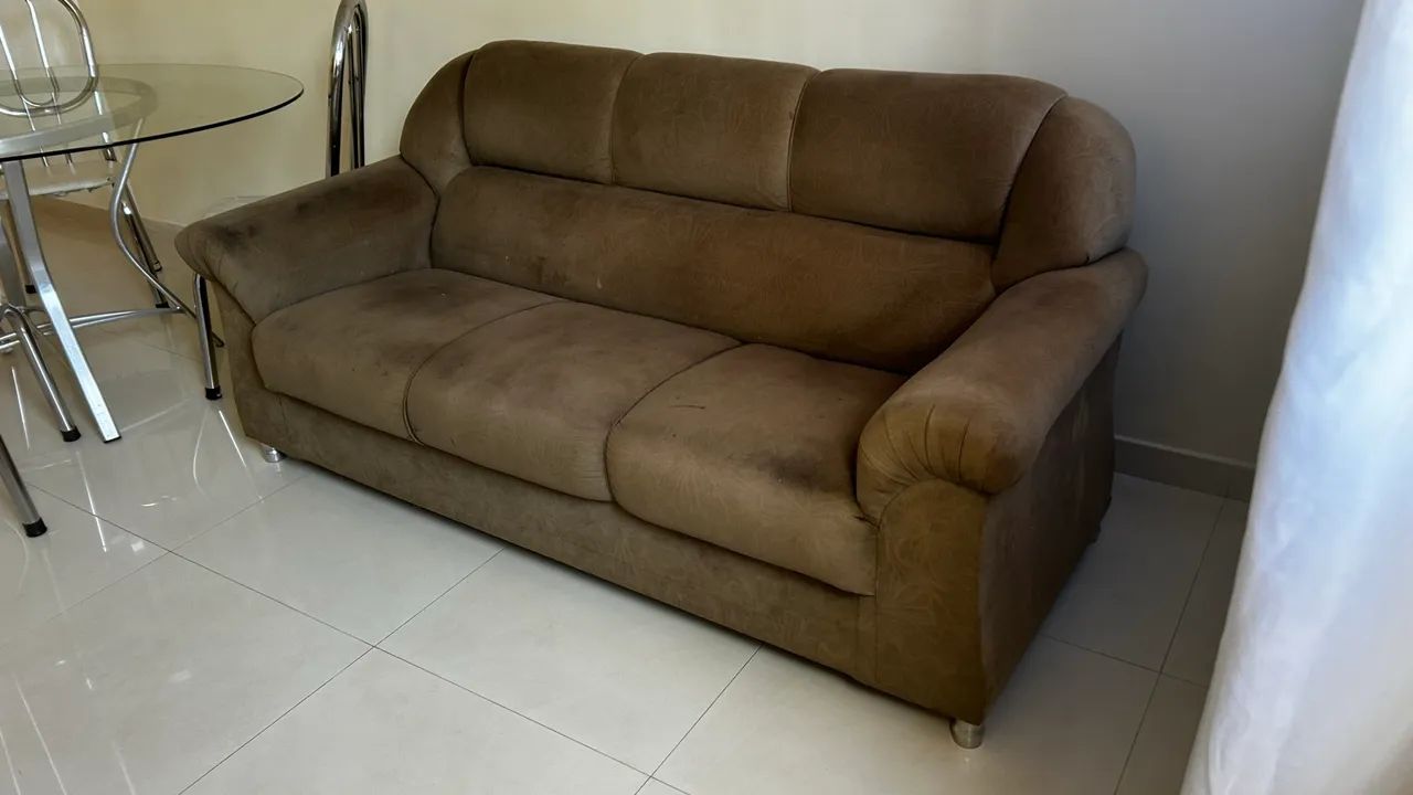 Sofá marrom  - Foto 3