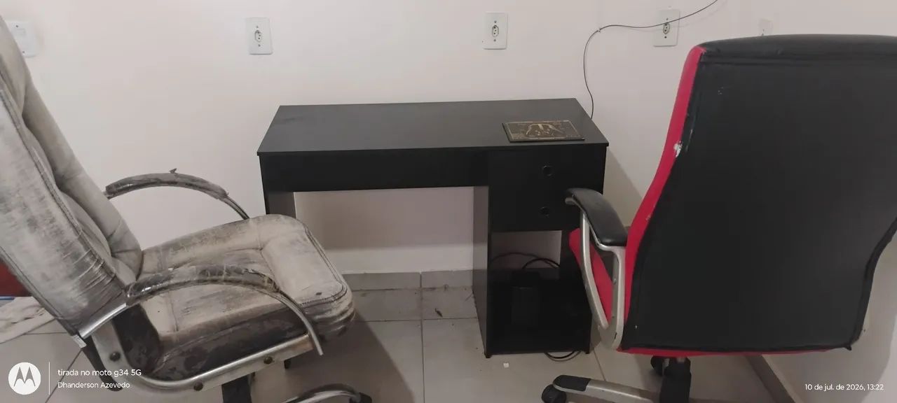 Rack cadeiras e estabilizador 150$