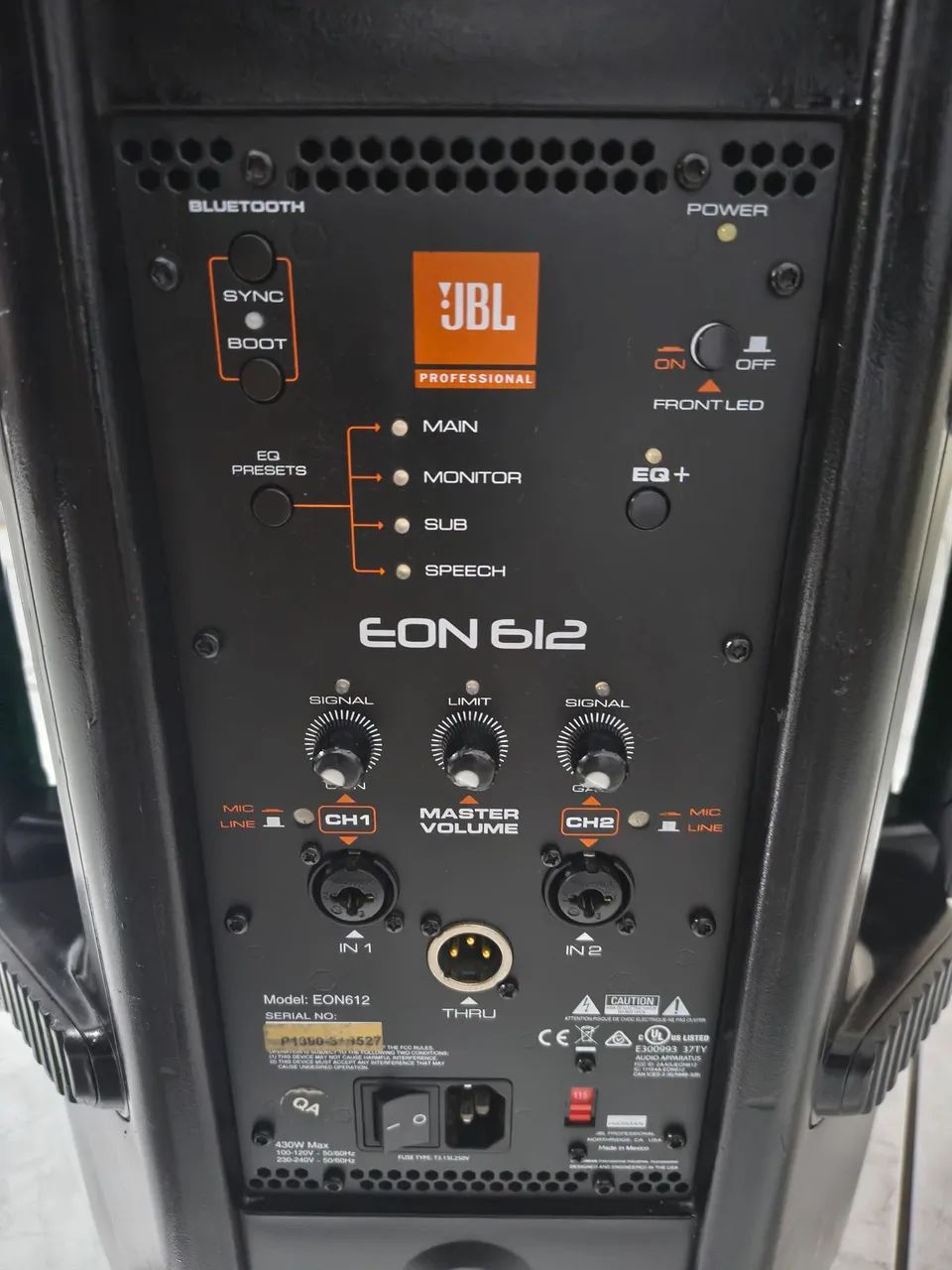 Caixa Ativa JBL EON 612 - Foto 3