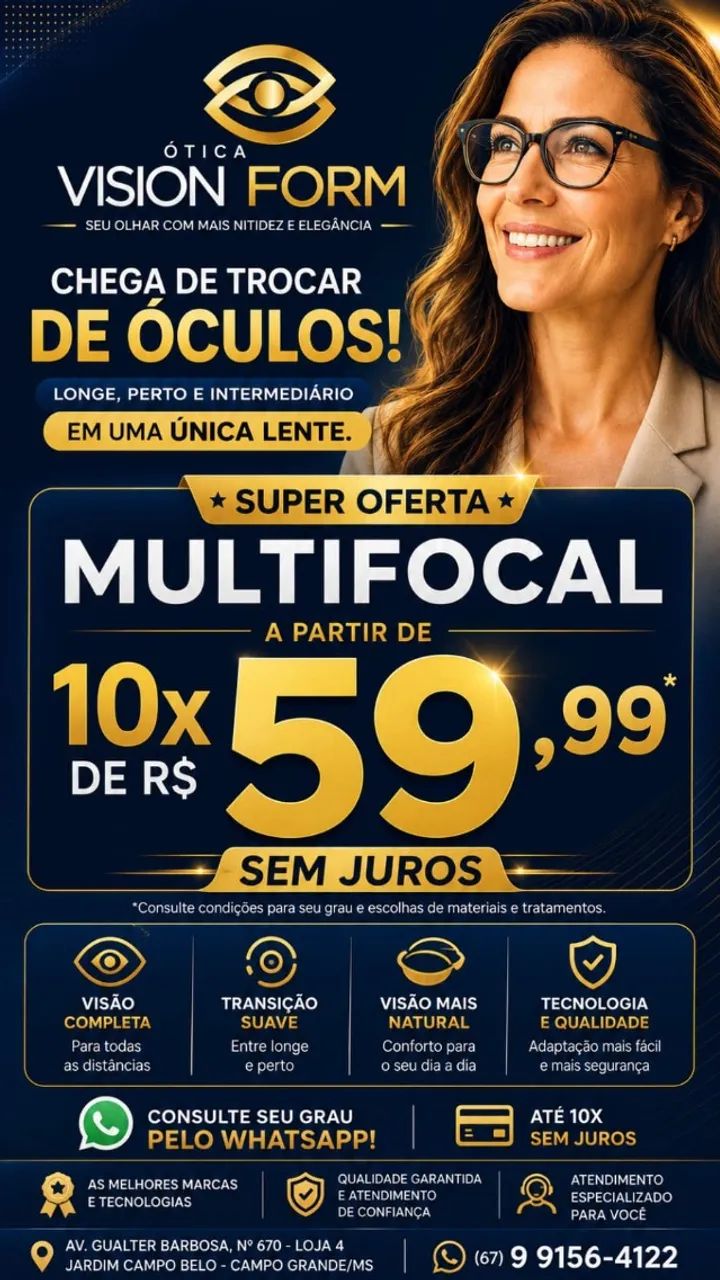 Serviços Óticos Especializados - Ótica Vision Form - Foto 3