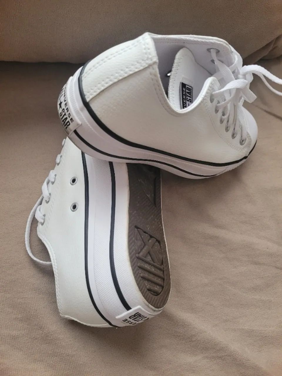 Tênis all star converse branco- sem uso - Foto 3