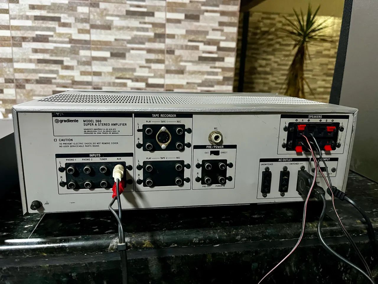 Amplificador Integrado Gradiente Model 366 - Lindíssimo e Revisado!!! - Foto 3