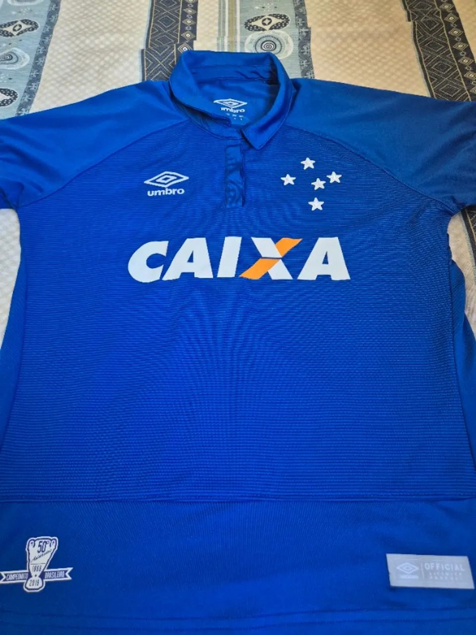 Camisa Cruzeiro feminina 2016 M - Foto 3