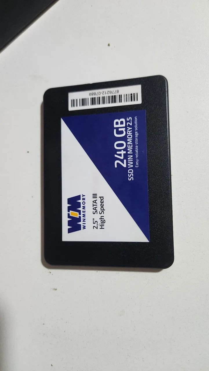 SSD 240GB - Saúde 98%