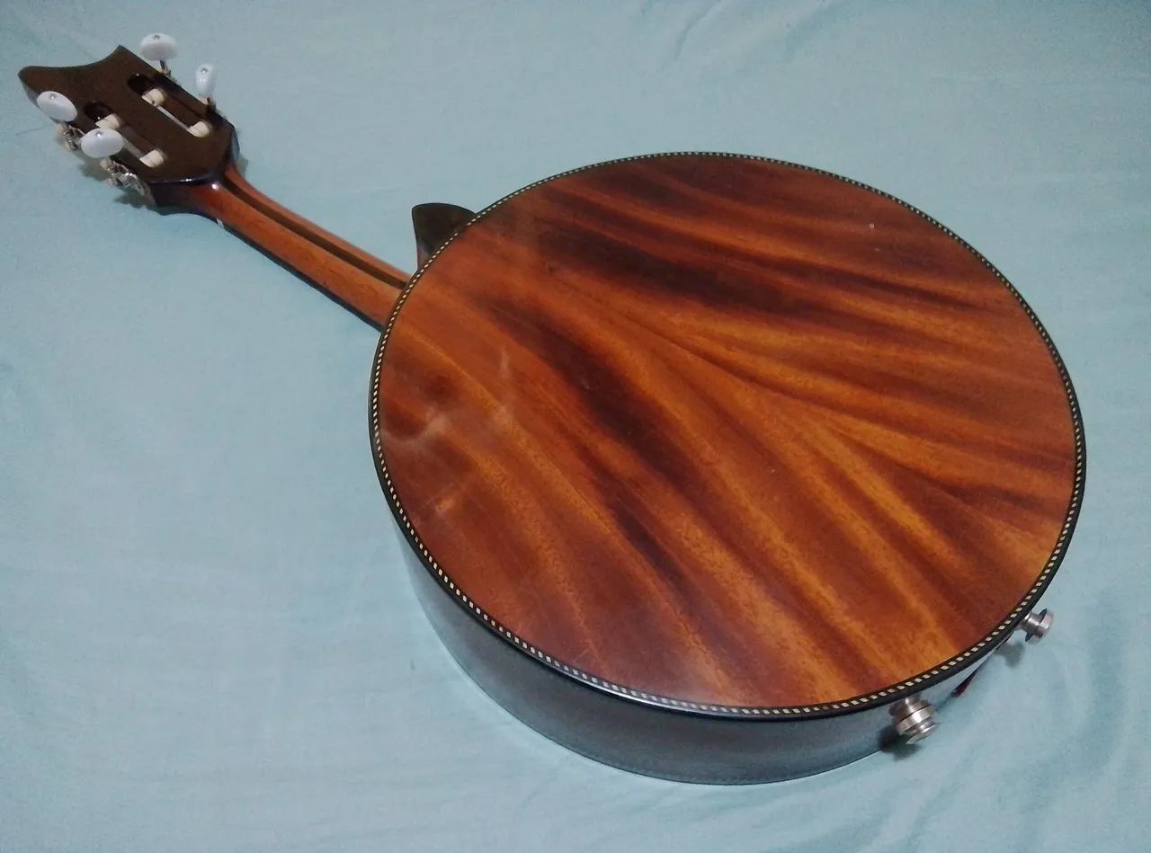 Banjo Rafael luthier Mogno - Foto 5