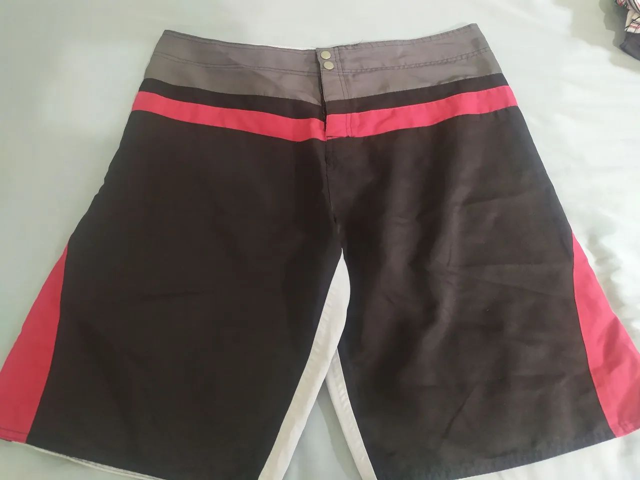 LOTE 4 BERMUDAS masculino marca C&A pouco usadas - Foto 5