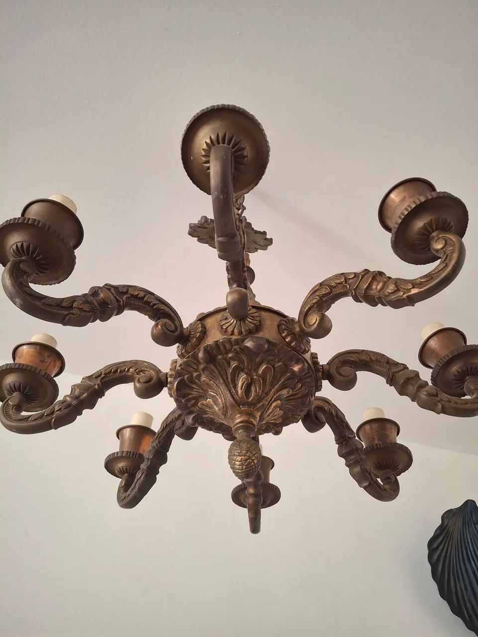 Lustre de bronze - Foto 4