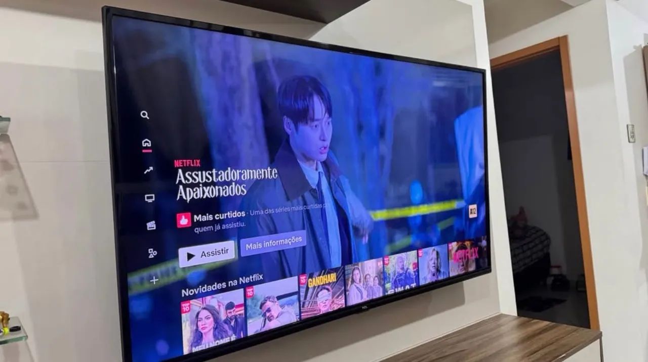 Tv smart 55 polegadas 4k  - Foto 4