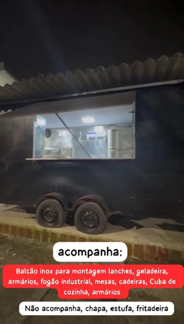 TRAILLER DE LANCHES TRUCADO - Foto 2