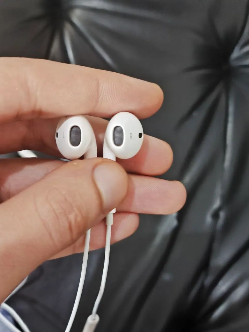 Fone de ouvido apple lightning branco - Foto 5