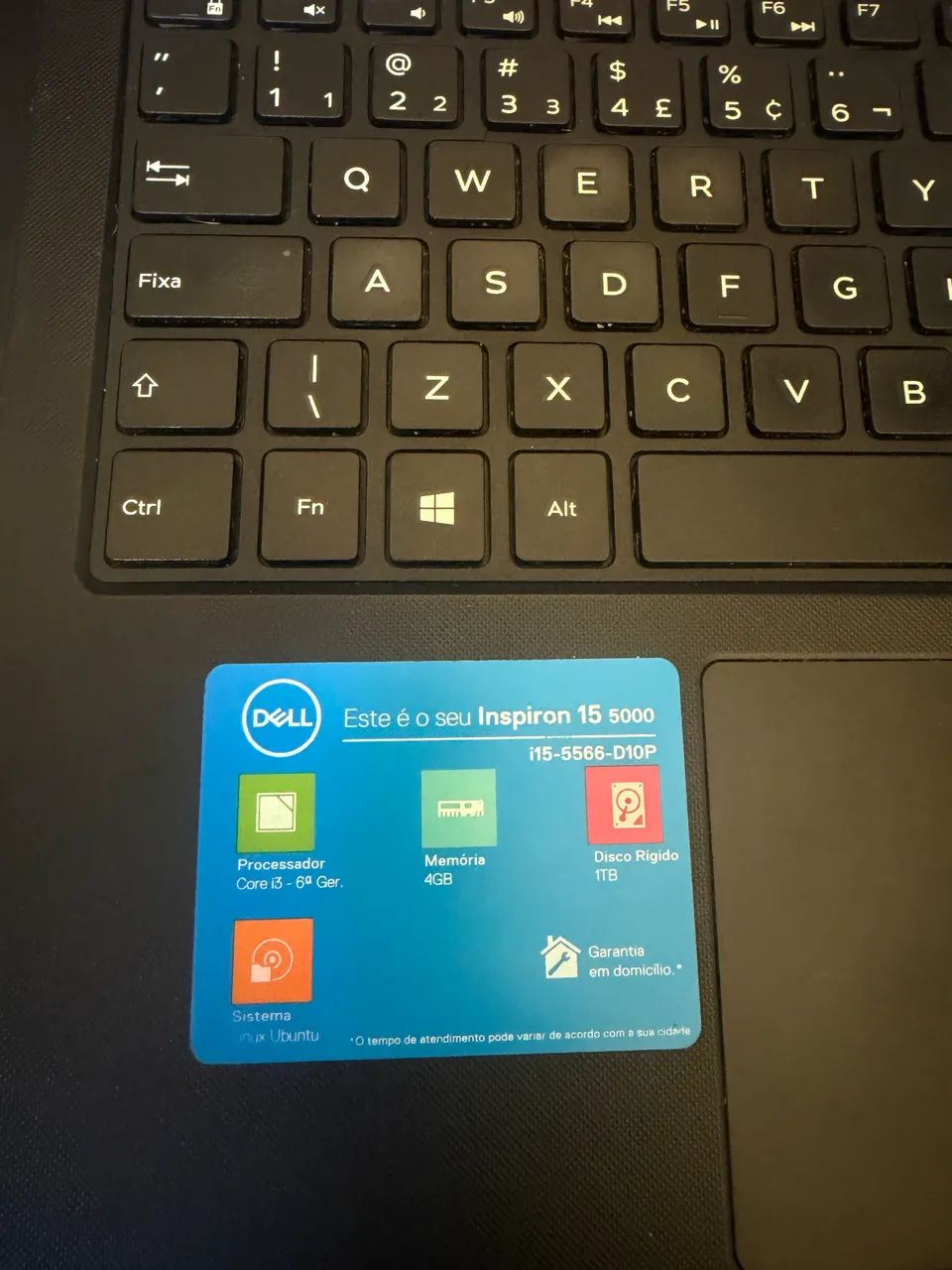 Notebook Dell core i3 excelente estado de conservação  - Foto 2