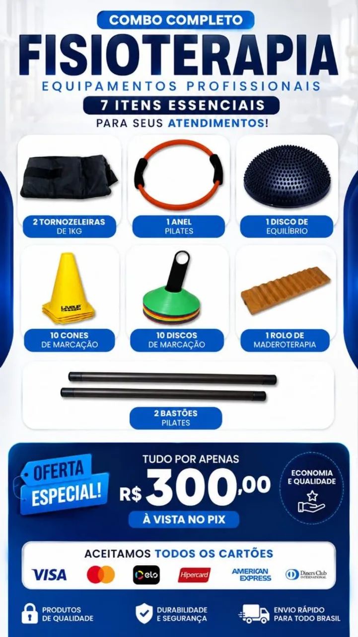 Kits de material fisioterapia 