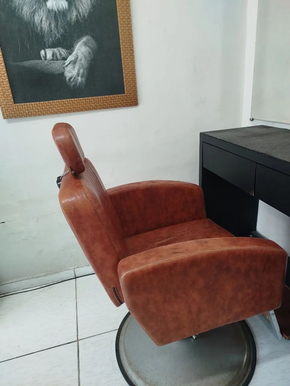 Cadeira de barbeiro 