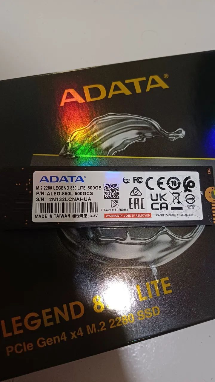 SSD ADATA LEGEND 850 LITE 500GB - Foto 2