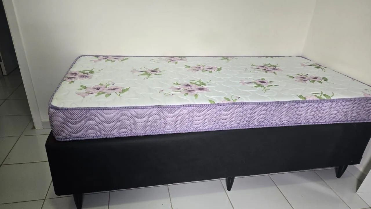 Cama box solteiro 