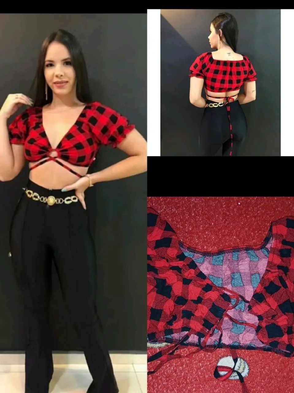 Lote com roupas Novas e seminovas veste 36/38 - Foto 3