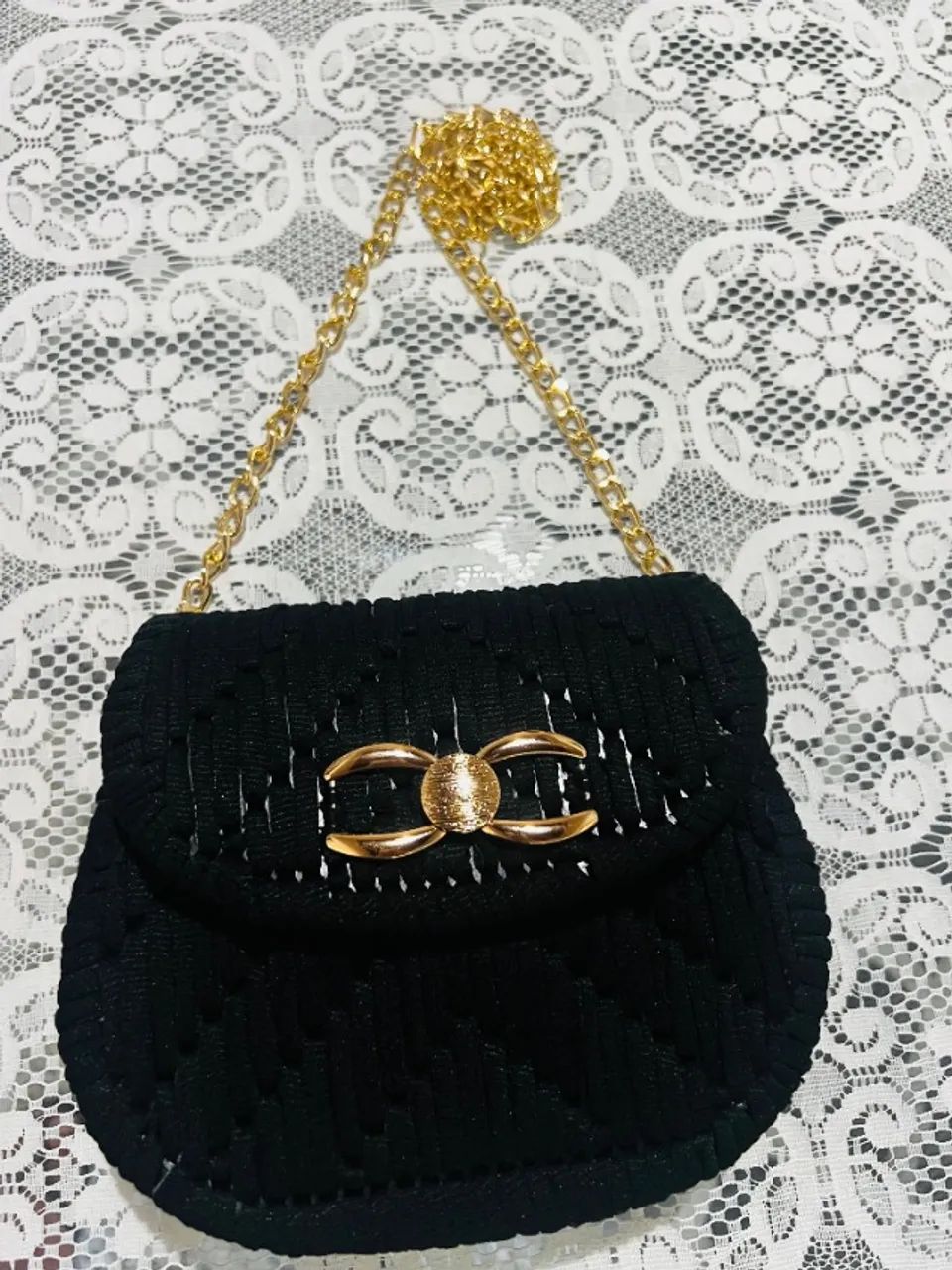 Bolsa em croche