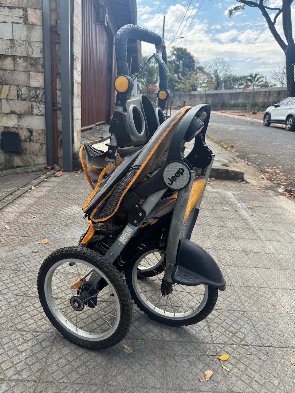 Carrinho de bebê para caminhada e corrida - Foto 5