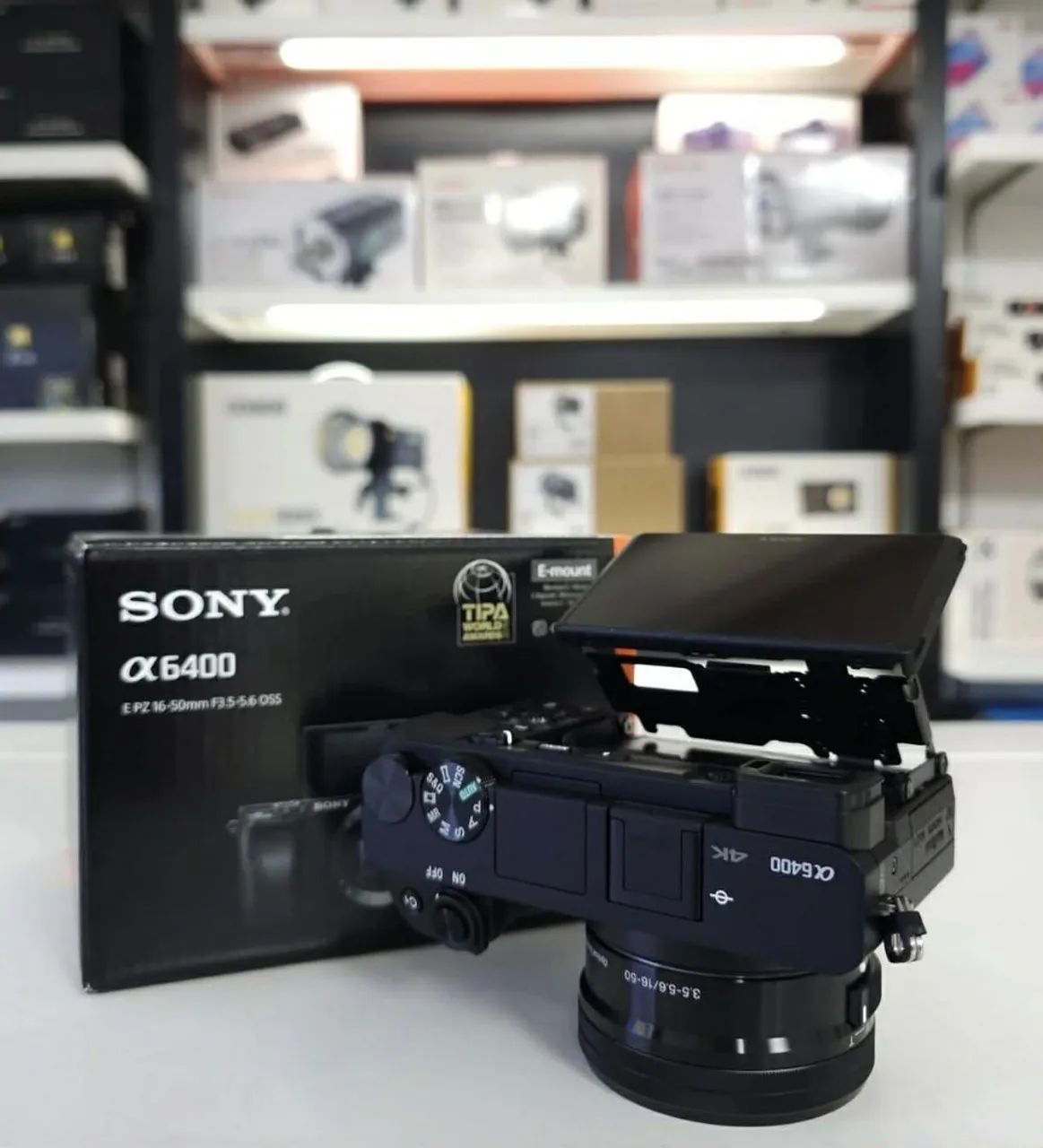 Câmera Sony Alpha a6400 Com Lente 16-50mm Nova com Nota Fiscal - Foto 2