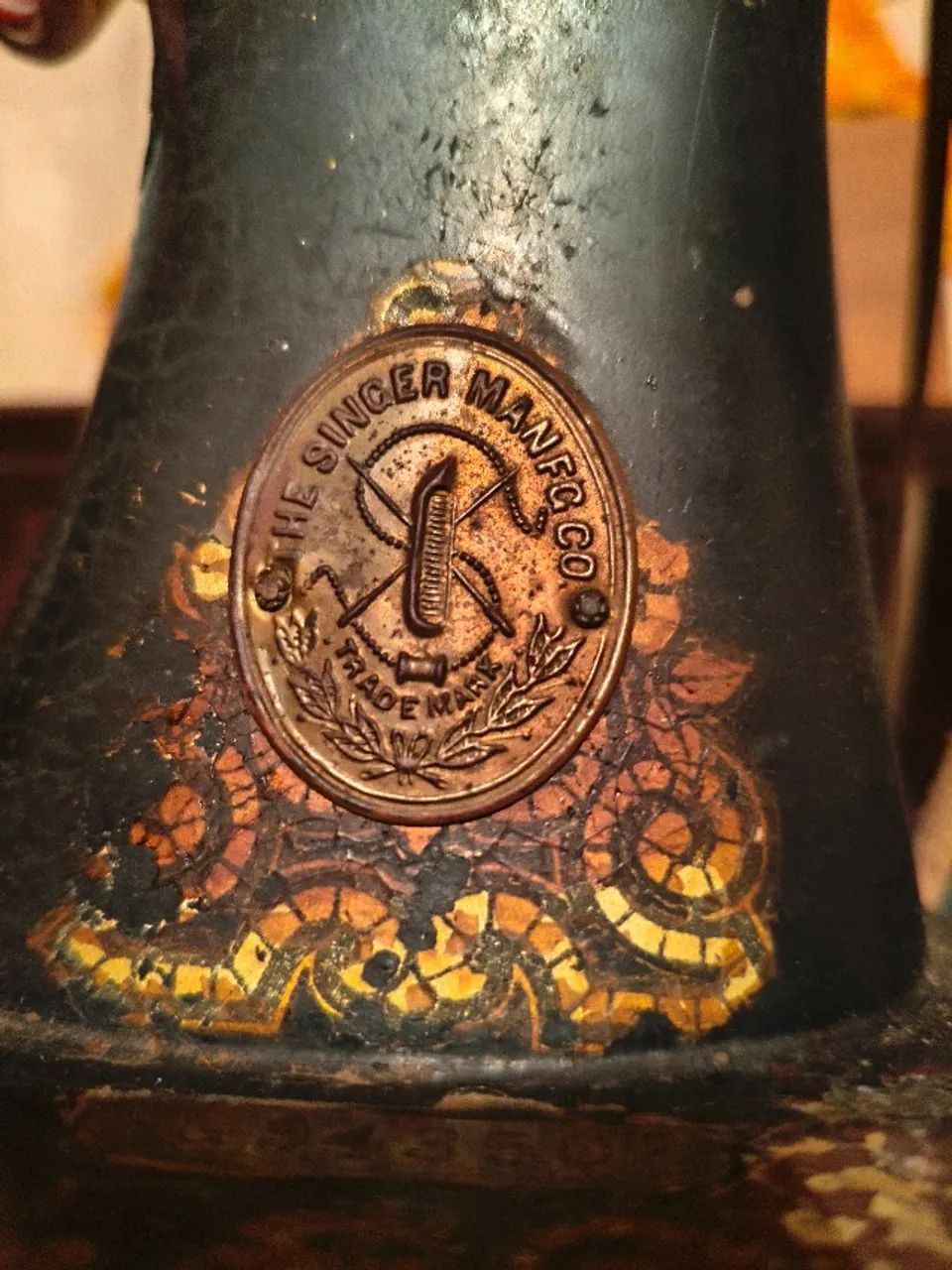 Máquina de costura Singer - 1910 - Foto 5