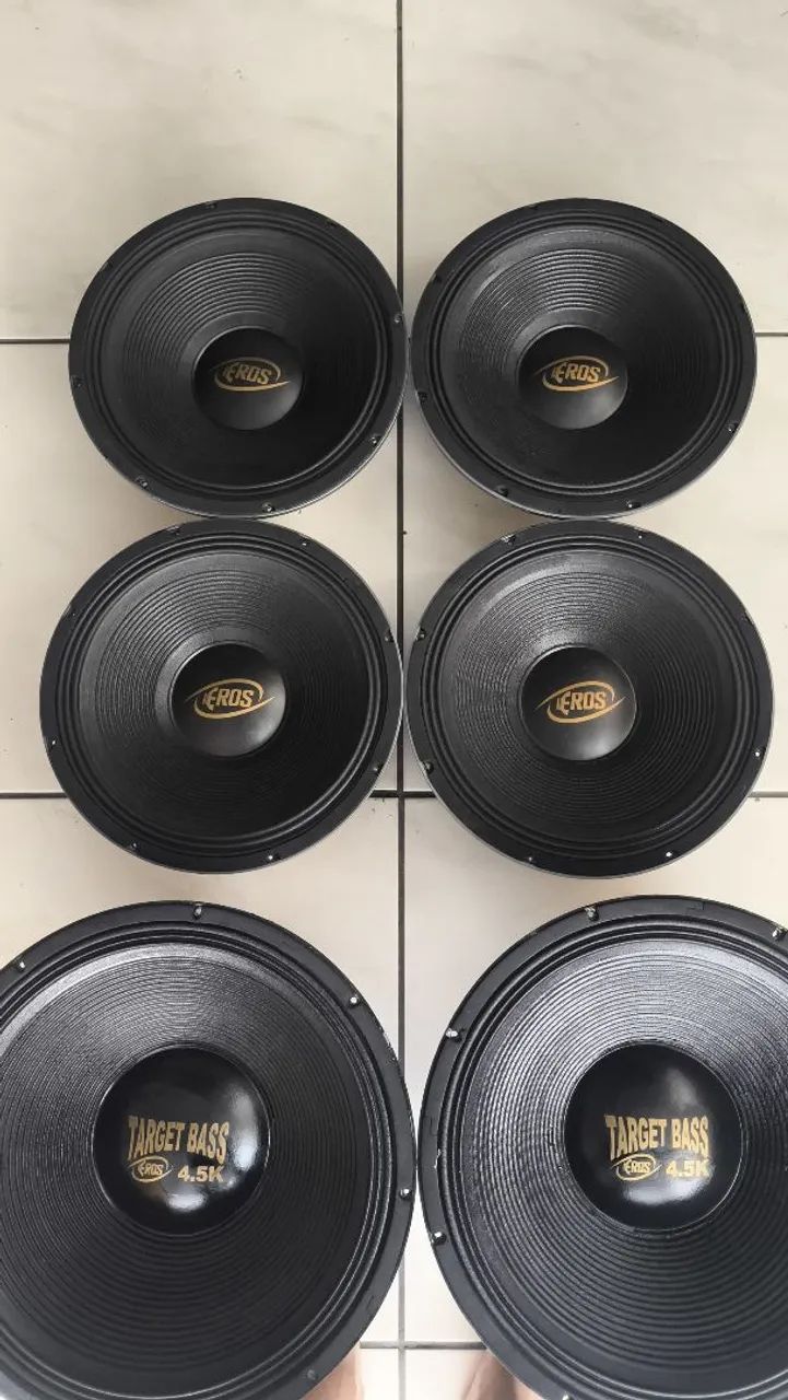 ALTO falante EROS 500 rms15 POLEGADAS carcaça de alumínio  - Foto 2