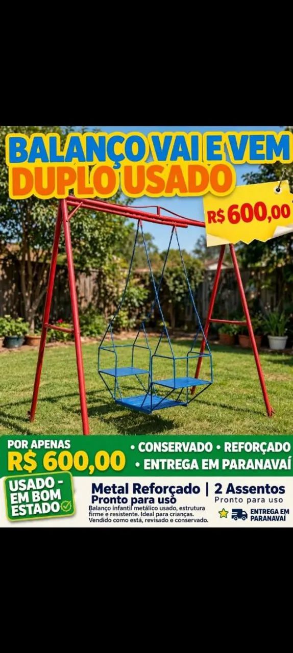 Balanço duplo - Vai e Vem