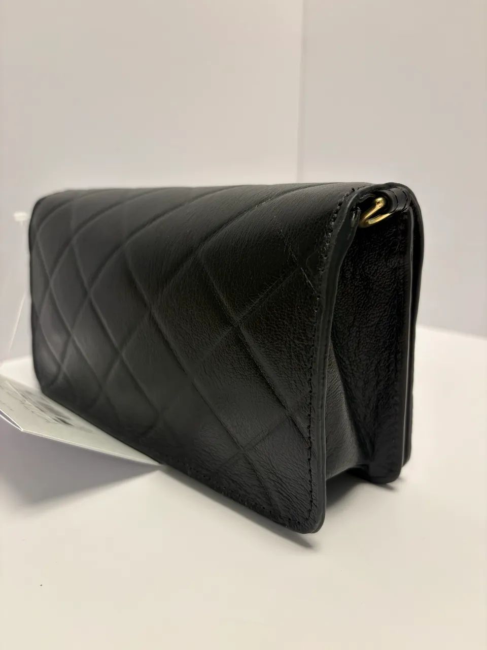 Bolsa NOVA Luz da Lua preta couro  - Foto 5