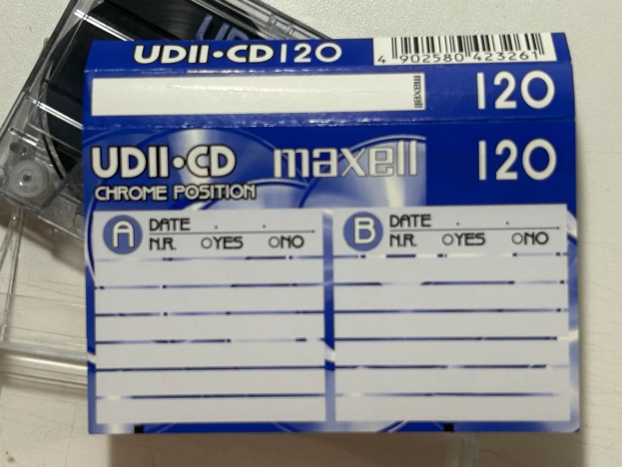 Fita cassete Maxell UDII CD120 (1998) - Foto 2