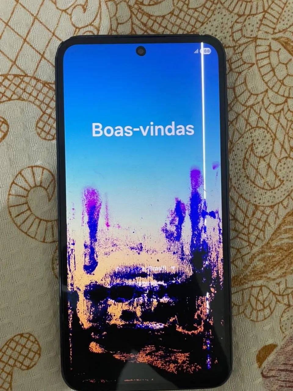 A35 256GB TELA COM BURNING