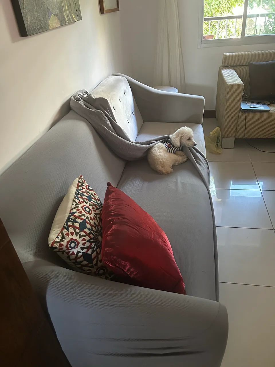 SOFÁ 4 lugares Ótima oportunidade  - Foto 3