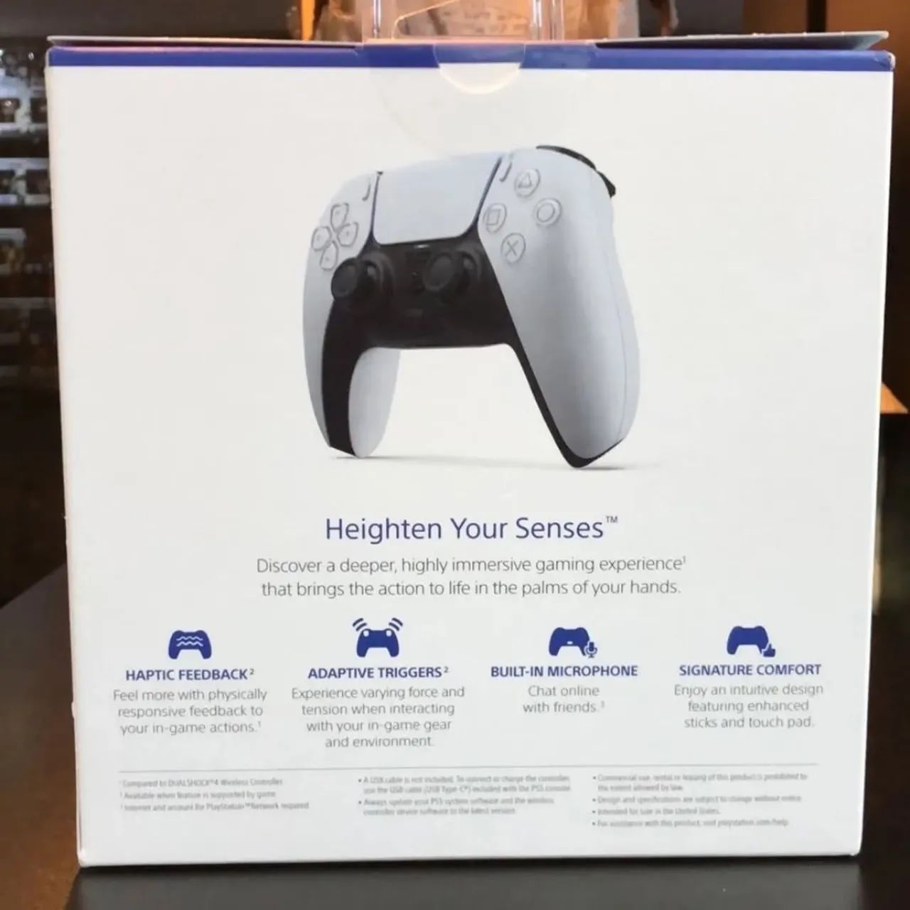 Controle Sony DualSense PS5 Branco - Pronta Entrega (Novo, Lacrado e Garantia) - Foto 2