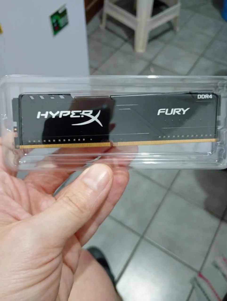 Memória HyperX Fury DDR4 com 4GB e 3200MHz. - Foto 2