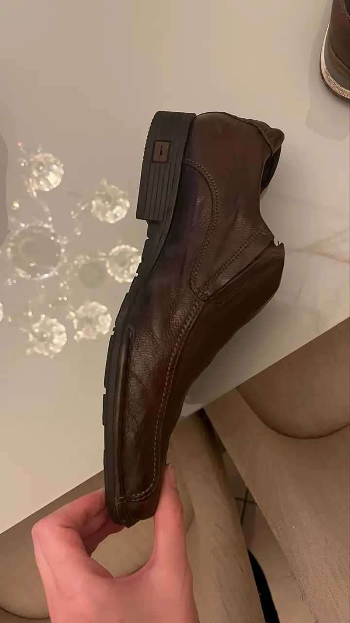 Sapato Social Ferracini - Excelente Estado - Foto 2