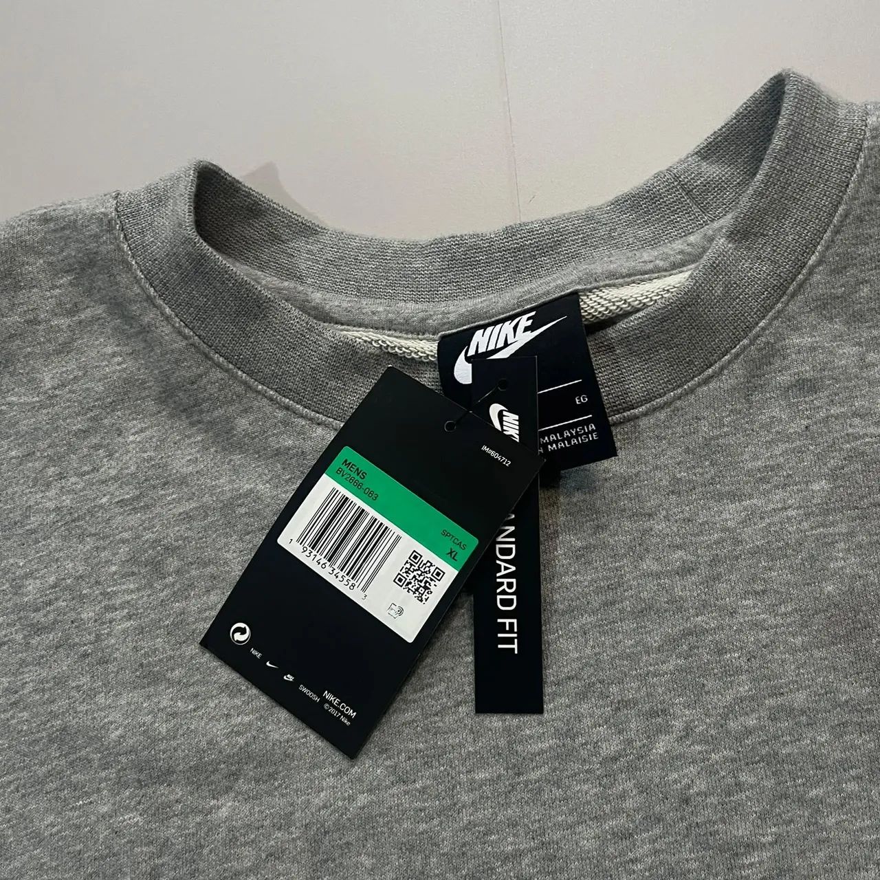 Moletom Nike Club (Cinza)  - Foto 3