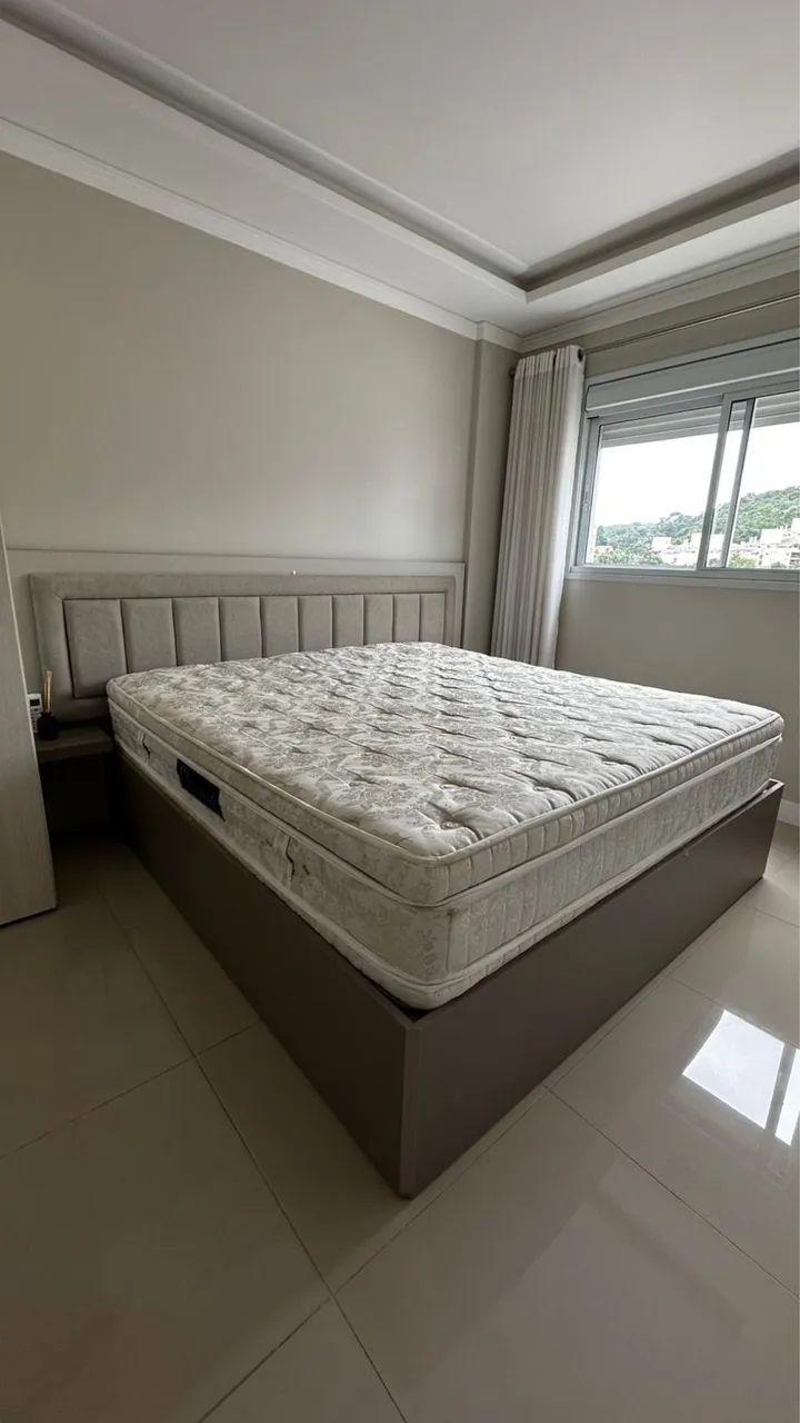 Cama King Size com cabeceira  - Foto 5