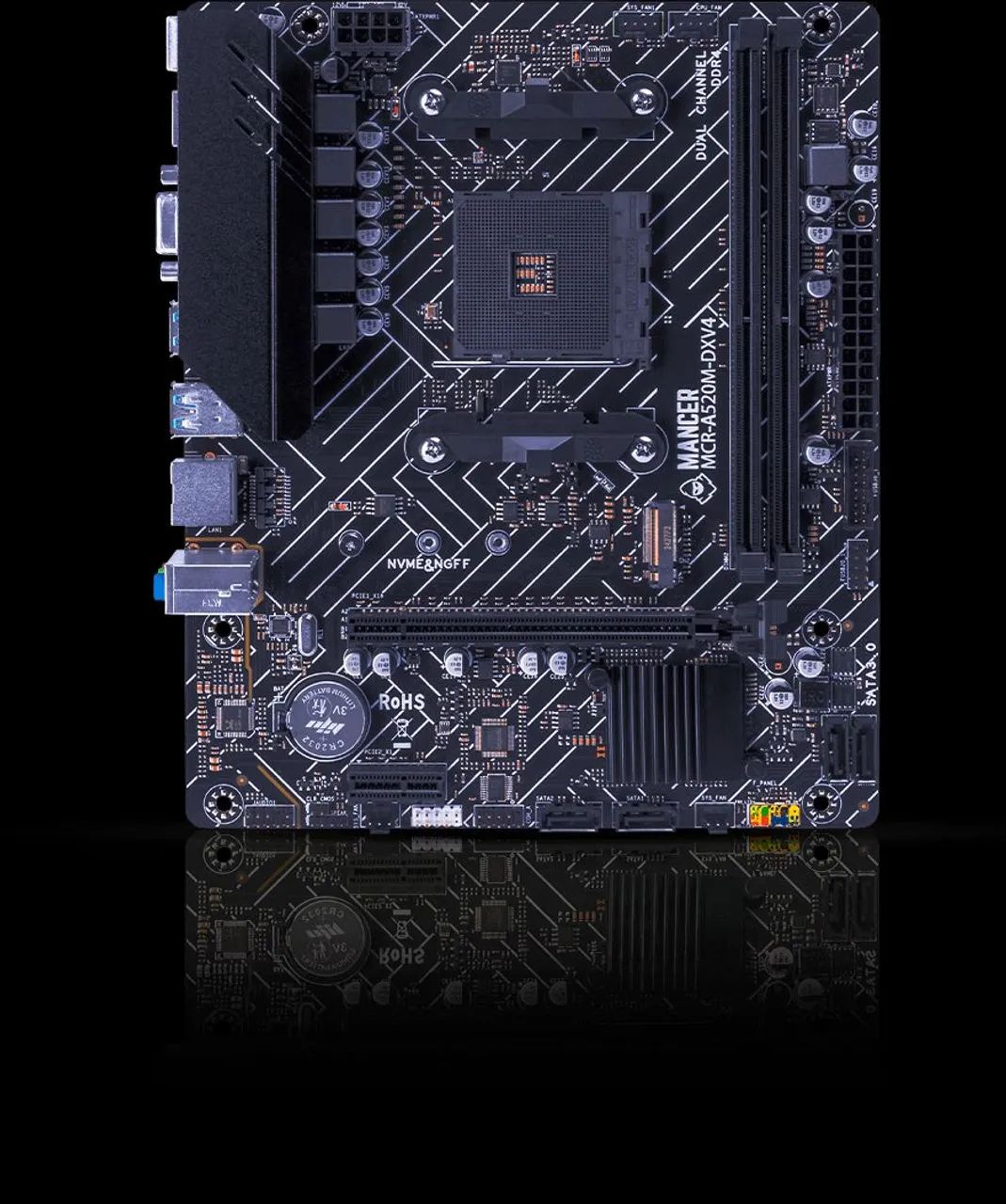 Placa mãe mancer A520