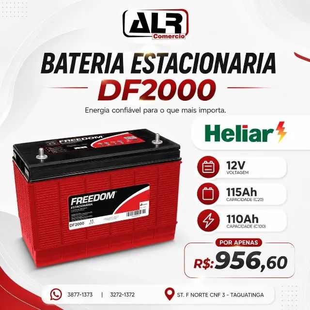 BATERIA ESTACIONARIA DF2000 FREEDOM HELIAR