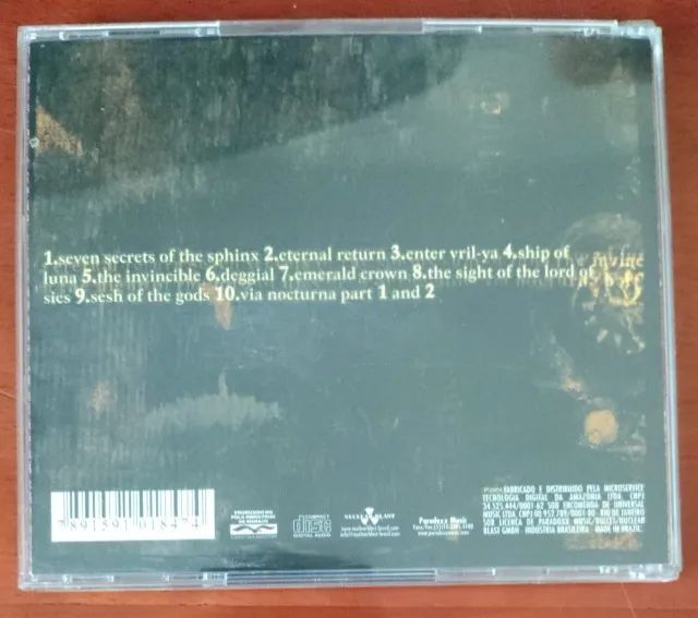 CD - Therion - Deggial - 2000 (SUPER CONSERVADO) - Foto 3