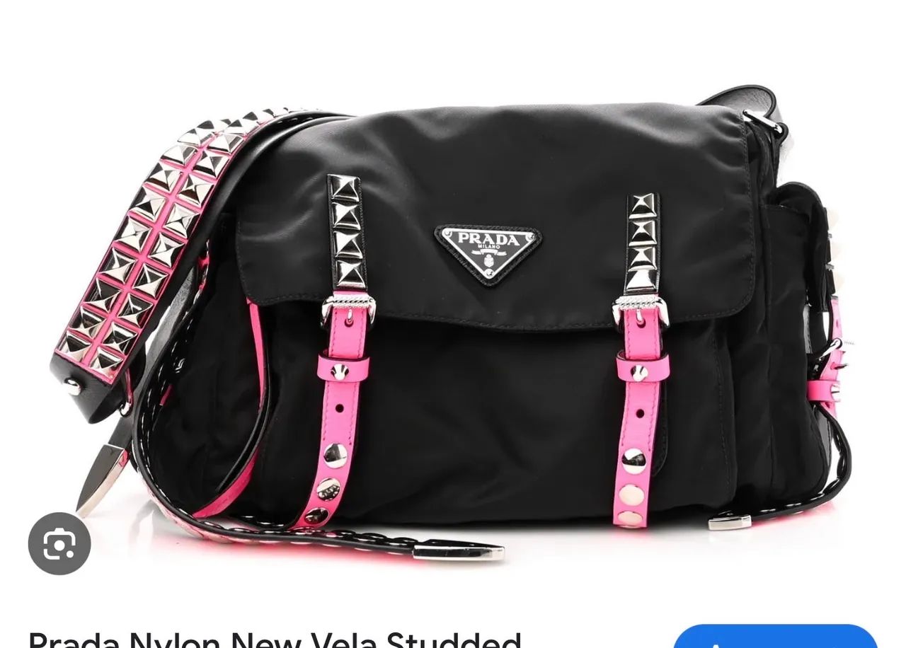 Bolsa Prada original maravilhosa - Foto 5