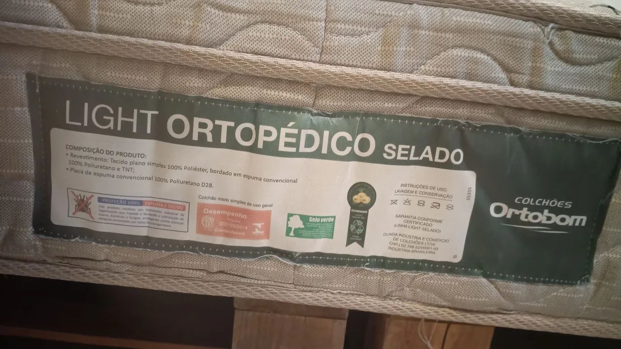 Colchão ortopédico(não é com mola) - Foto 5