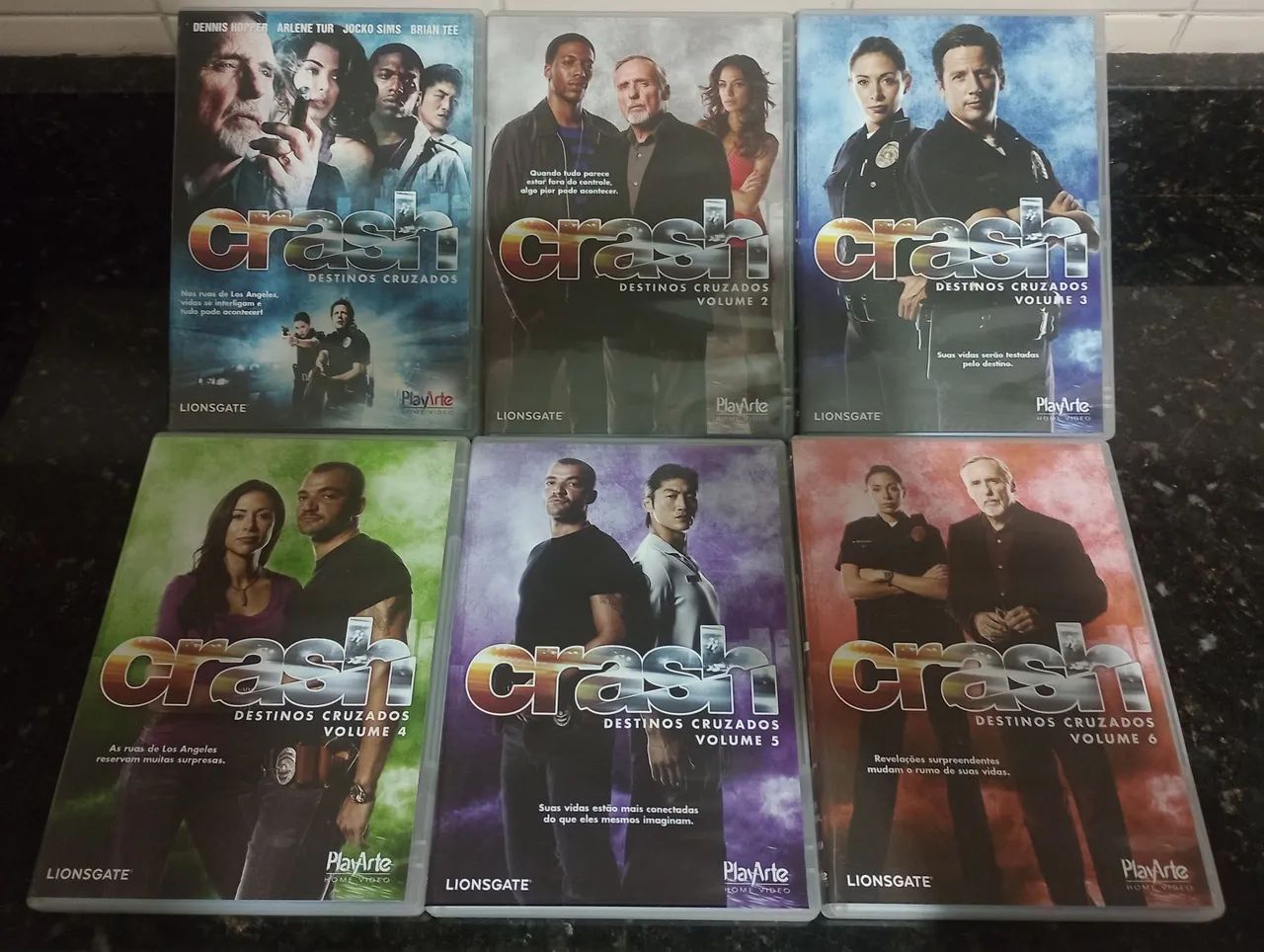 Crash - Destinos Cruzados (Minissérie) em dvd (usado)