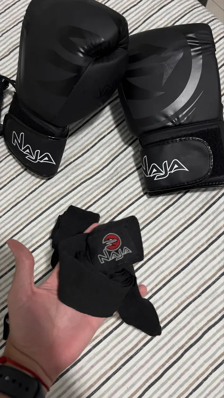 Kit Luvas de Boxe Naja - Foto 4