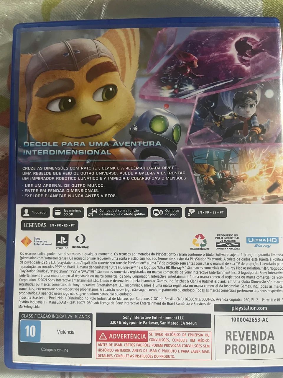 JOGO PS5 RATCHET E CLANK  - Foto 2