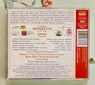 CD made in Germany: Donizetti - Aristea (Cantata) - Foto 2