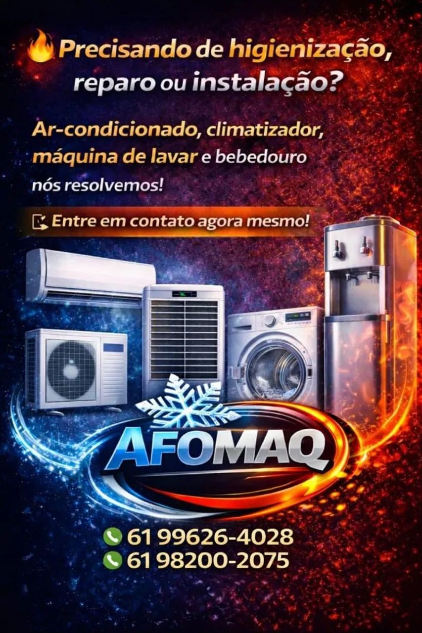 Manutenção e instalação de ar condicionado 