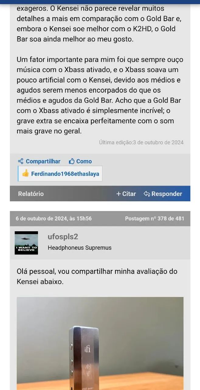 IFI Go Bar Gold 10th Anniversary Dac Amplificador - Foto 6